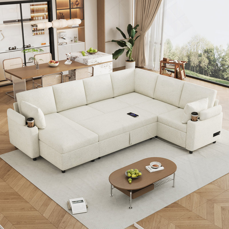 Divan-lit, Chenille beige