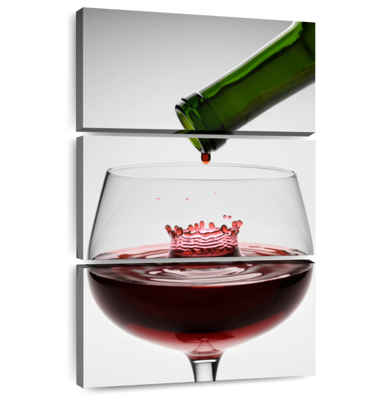 Yarlin Wine Drop, 65" H x 42" W