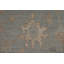 Tapis bleu Oushak