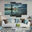 Point of Ayr, ensemble de 4 pièces sur toile-614079832