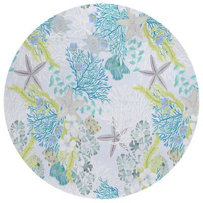 Pagar Washable Machine Woven Indoor / Outdoor Area Rug