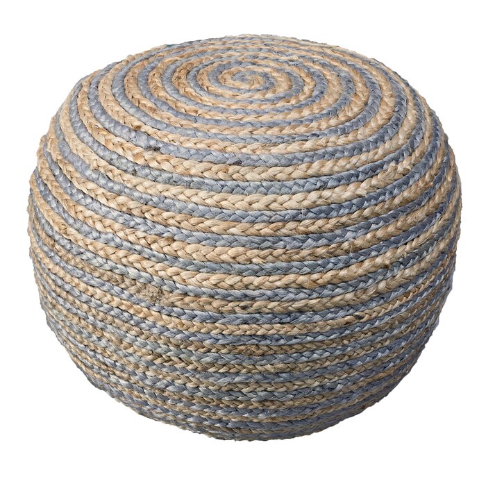 Beachcrest Home Ahlers Upholstered Pouf & Reviews | Wayfair
