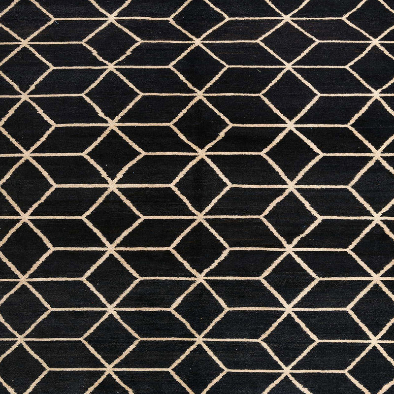 Abstract Indoor Rug, Square 3'