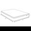 Matelas à plateau-coussin hybride Constance-2054169270