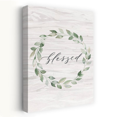 «Blessed Heart Elegant Minimalist Organic Nature Landscape», reproduction d'art murale