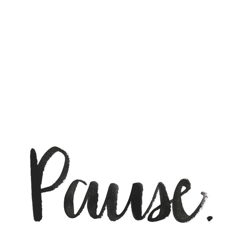 Simple Mantras II by Grace Popp - Wrapped Canvas Print, 30cm H x 30cm W