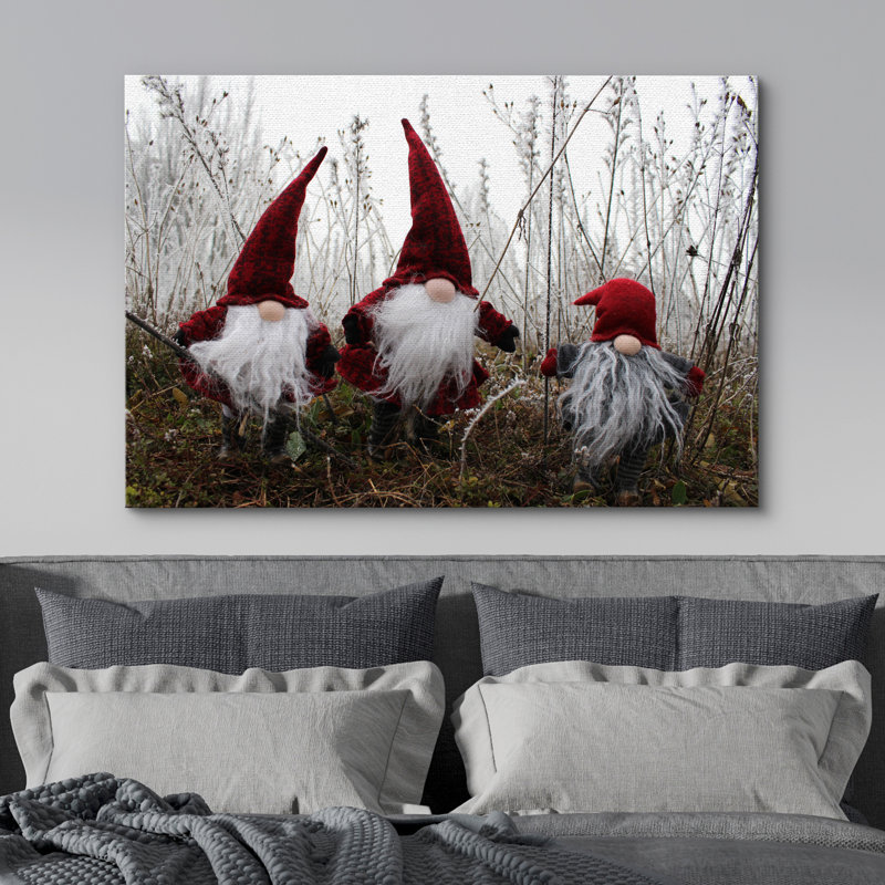 Christmas Holiday Celebration Santa Claus - Photographie sur toile tendue, H 32 po x l 48 po