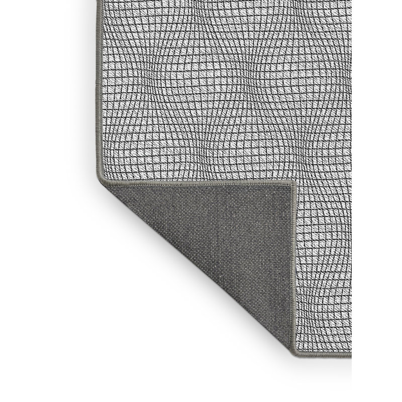 Tapis zone grise à motifs, Rectangle 2 pi x 4 pi