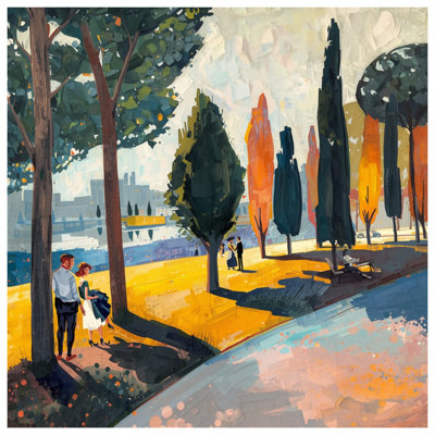 Édredon Urban Park Scene