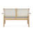 Melvin Acacia Wood Patio Loveseat-108971822