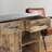 Mango Wood Storage Cabinet – 36" Fractal Burn Sideboard With Drawers