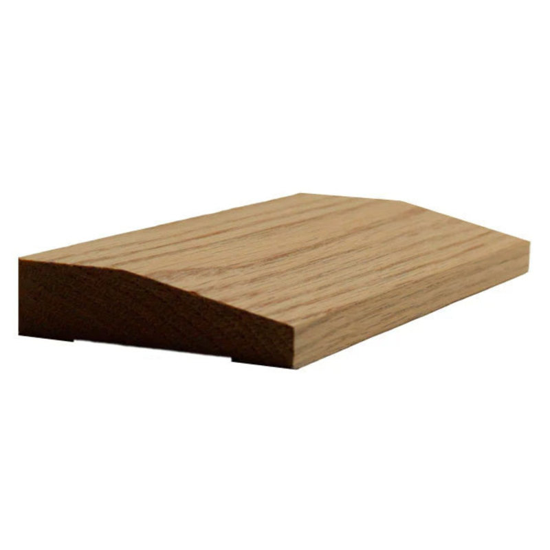 Boîtier biseauté contemporain de 2 1/2 po de largeur x 3/4 po EWCA41. Garniture sans finition, H 0,75 po x l 2,5 po x P 94 po