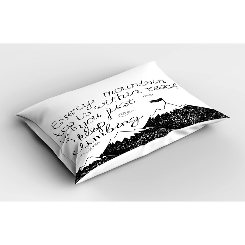 Mountain Polyester Sham Set, Twin