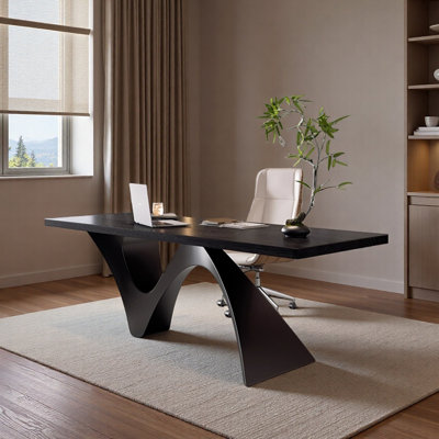 Modern Practical Computer Desk And Writing Desk by Orren Ellis