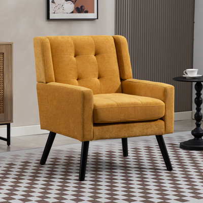 Fauteuil d'appoint 26,77 po Mid-Century Modern