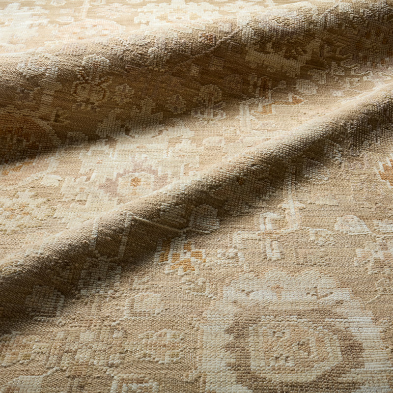 Jaipur Living Elvina CIC05 Handknot Oriental Tan/Yellow Area Rug (9'X12'), Rectangle 8' x 10'