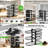 Adjustable Pot Rack, 8 Tier Pan Storage, 120 LBS Kitchen Organizer