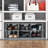 Sorbus 6 Pair Foldable Shoe Storage Box