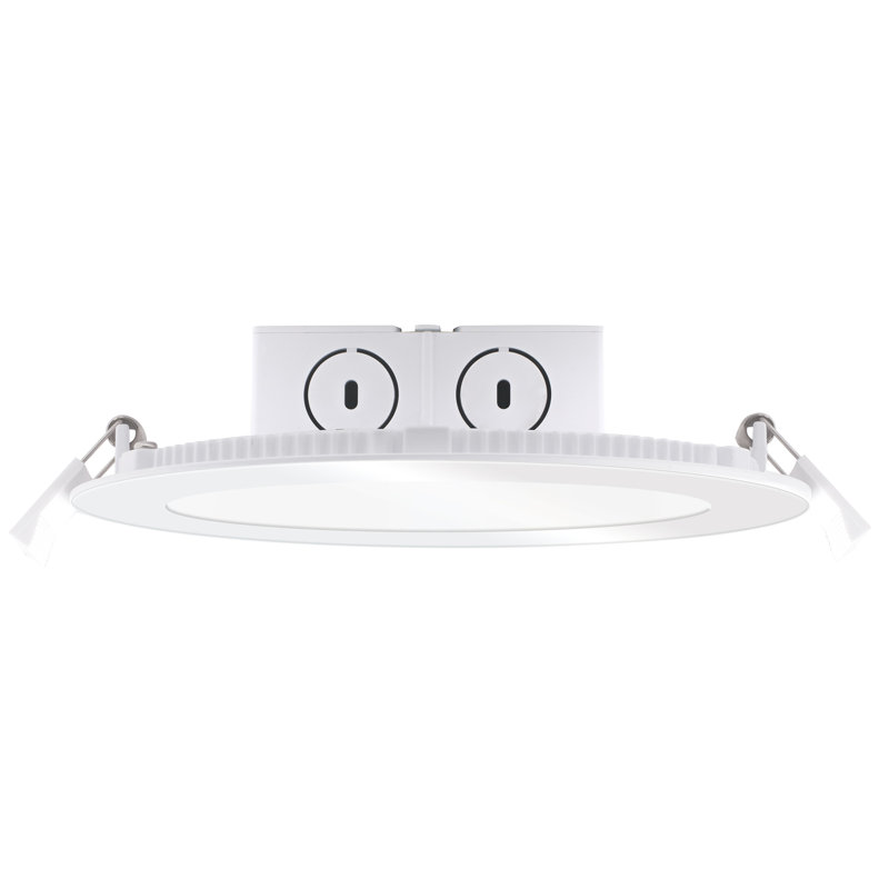 6'' White Dimmable LED Canless Recessed Lighting Kit
