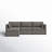 Winfree 4 - Piece 112.6" Upholstered Modular Sectional Sofa with Ottoman-490822390
