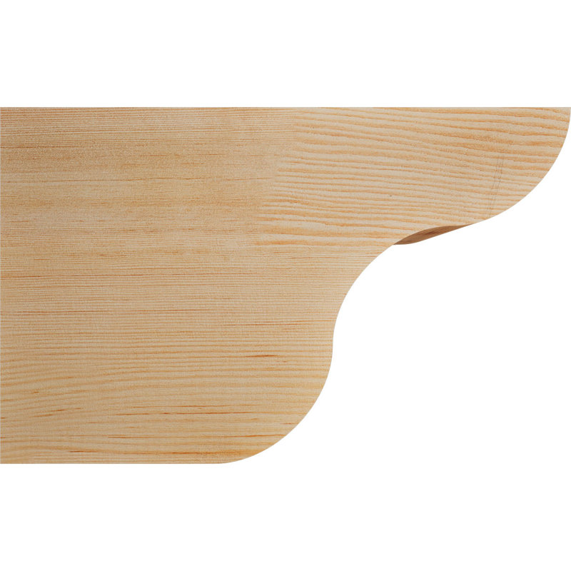 Queue de chevron lisse Carmel, Douglas, H 10 po x l 5 1/2 po x L 16 po