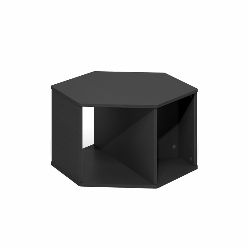 Simple Design Four Leg Coffee Table, Americano