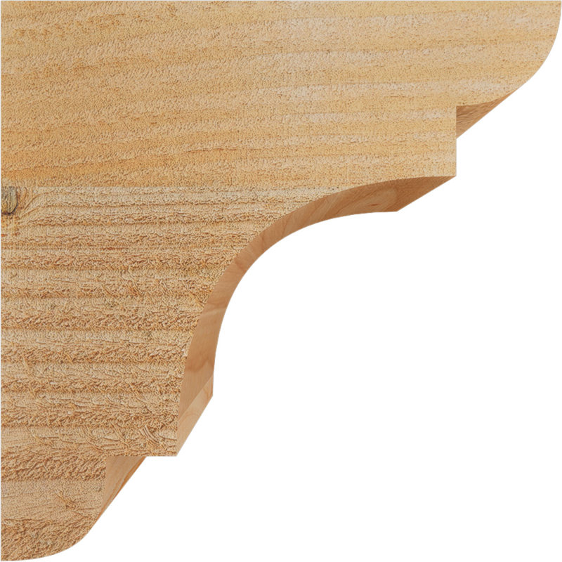 New Brighton Corbel, H 8 po x l 4 po x P 8 po, Sapin de Douglas, Sciage brut
