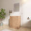 Base de meuble-lavabo simple autoportant 24 po seulement