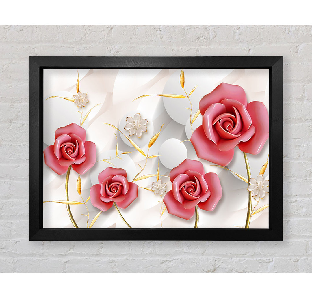 Wandbild Roses Pop