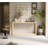 60" Rectangular Solid Wood Veneer Console Table-1448312183