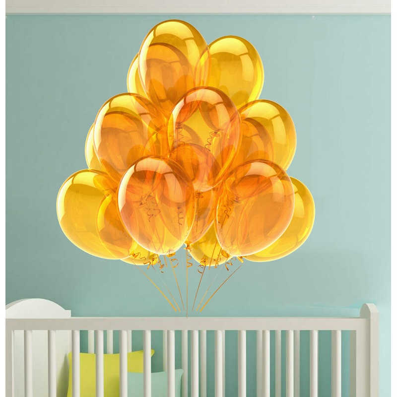 Adhésif décoratif ballons air, H 46 po x l 50 po