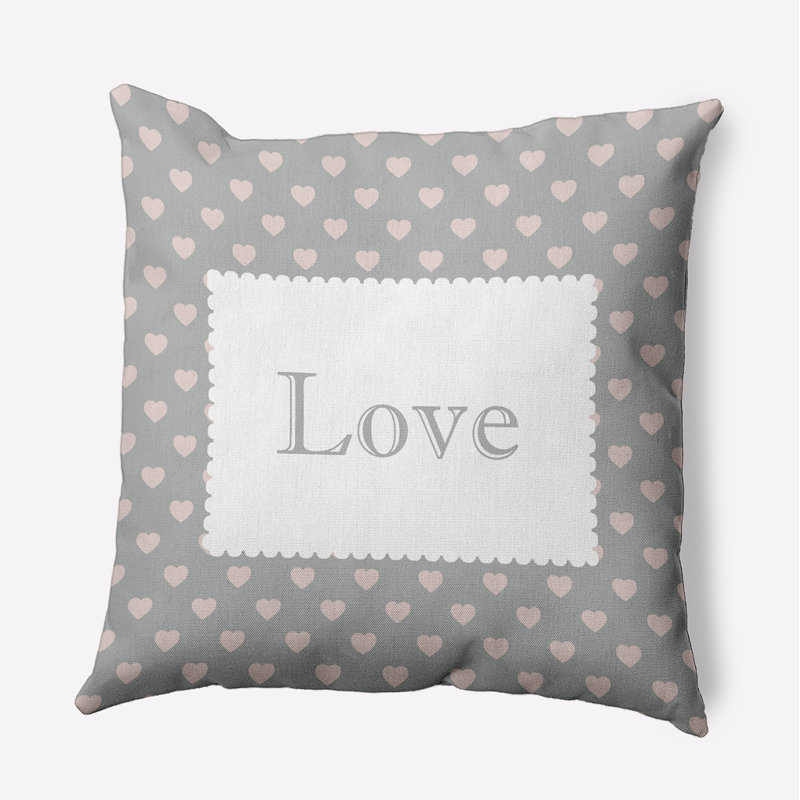 Reversible Throw Pillow, 16"H x 16"W, Square
