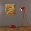 Art mural sur toile Latitude and Latitude Travel To Florence 'par Art Licensing Studio, 26 x 26 po