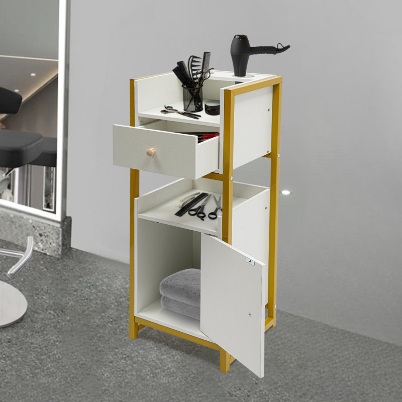 Support de rangement pour la coiffure avec tiroirs