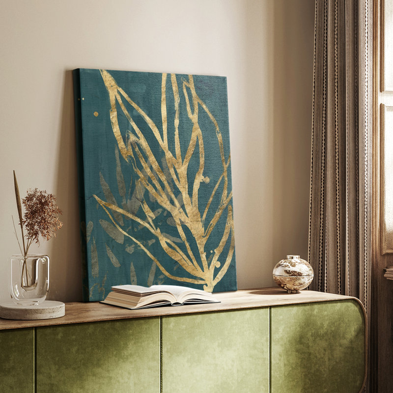 Bruni bruni feuilles II - galerie Cavas sur mesure, H 18 po x l 12 po