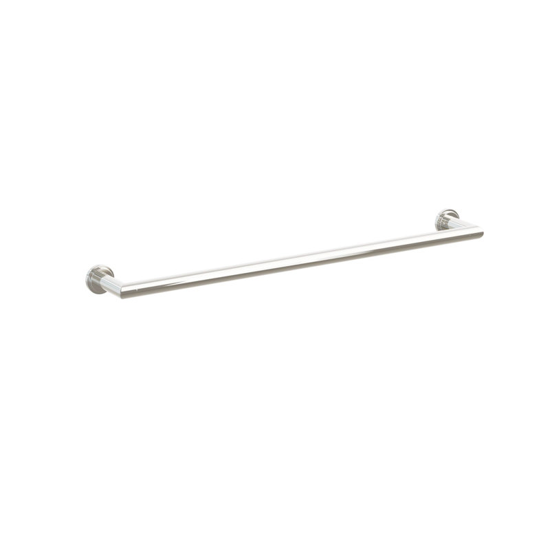 Barre à serviettes Emtek, H 1,75 po x l 25,75 po x P 3,25 po, Nickel poli