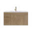 Ensemble de meuble-lavabo mural simple 41,75 "Spring-1537516014