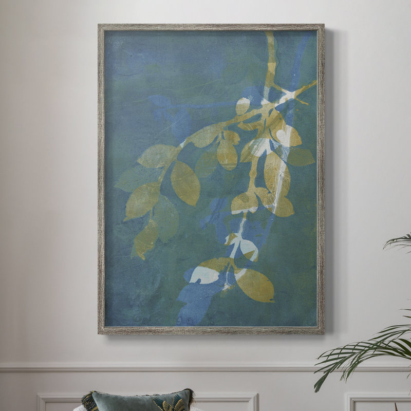 «Branching Out XX», reproduction encadrée - bois massif, H 11 po x l 9 po
