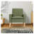 Cristyle 29'' Wide Upholstered Linen Arm Accent Chair-1604128847