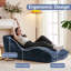 Chaise Lounge Chair, Modern Upholstered Recliner Sofa, With Curved Back-1383360678