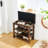 Allenhurst Nordic-Style Bench, Adjustable Height, Rubberwood, Concealed Storage For Keys Stool, Height-Adjustable, , Shoe Polish-121107832