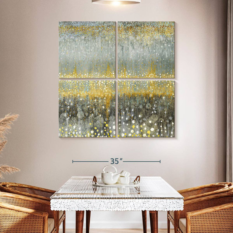 Rain Avery Yellow Gray