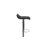 Amp Contemporary Vinyl Adjustable Height Barstool with Quilted Wave Seat-1444476976