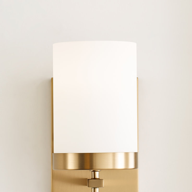 Zire 1 - Light Armed Sconce, No, Satin Brass