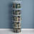 5-tier 360-degree Rotating Bookcase Tower-1882293601