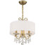 Luminaire suspendu tambour 3 lumières Elane-36389814