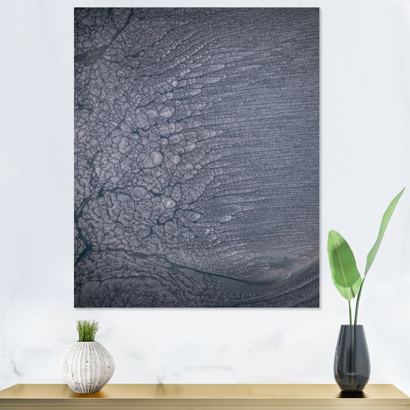 Art mural moderne sur toile luxueux gris fluo X, H 24 po x l 36 po x P 1 po, Toile tendue