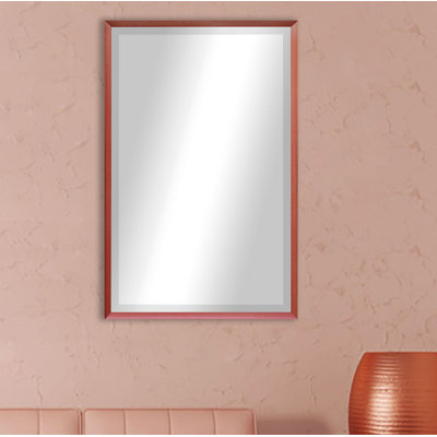 Emiree Metal Flat Wall Mirror