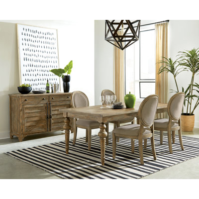 Bauer Extendable Pine Dining Table