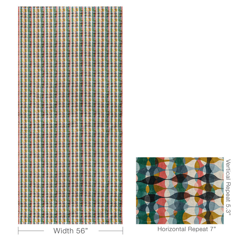 Rhapsody Overtone Print Fabric, Multi